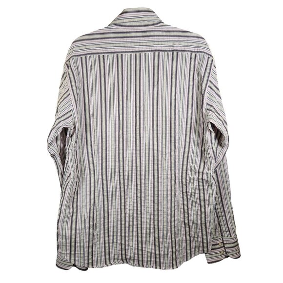 Ted Baker Women Button Shirt 6 Lavender Light Academia Coastal Quiet Luxury - Picture 3 of 15